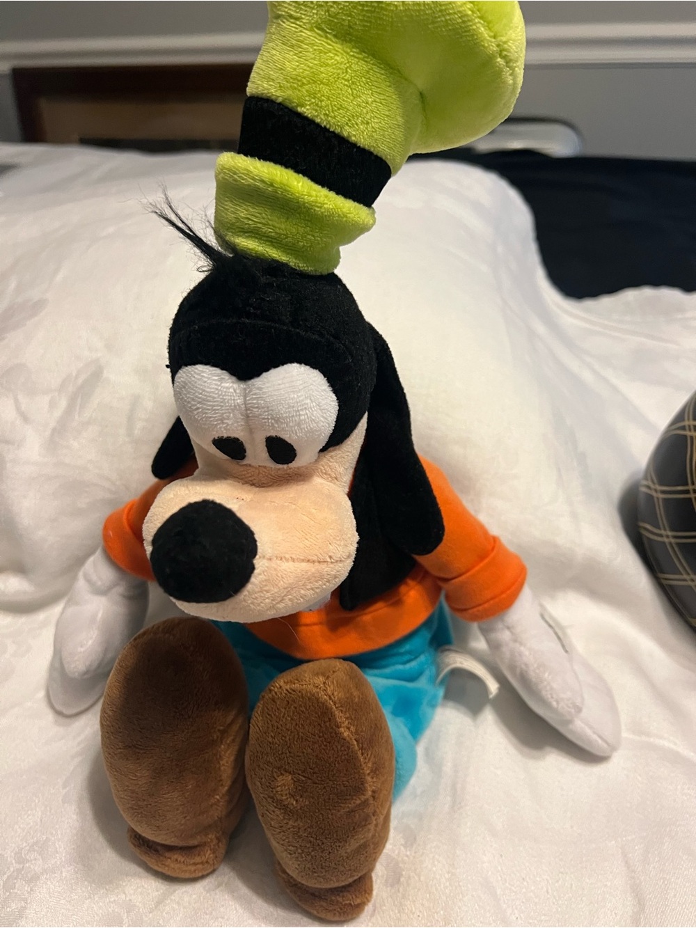 18โ Disney Goofy Plush Dog and one pair Pluto socks kids size 4-10